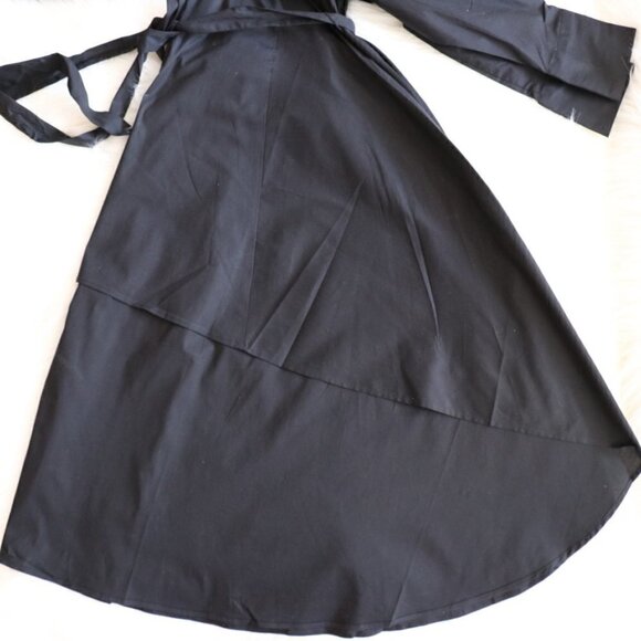 NEW Dubgee By Whoopi Hi-Low Black Belted Tunic Size 2X - Picture 11 of 12